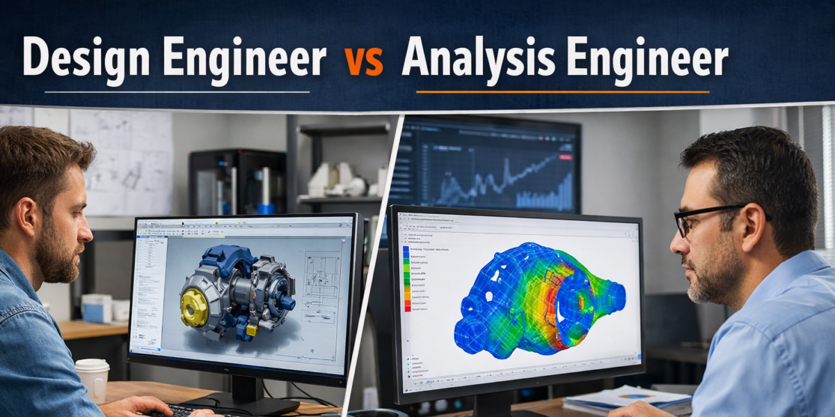 Engineer working on CAD software in office