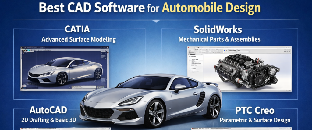 Which CAD Software Is Best for Automobile Design?