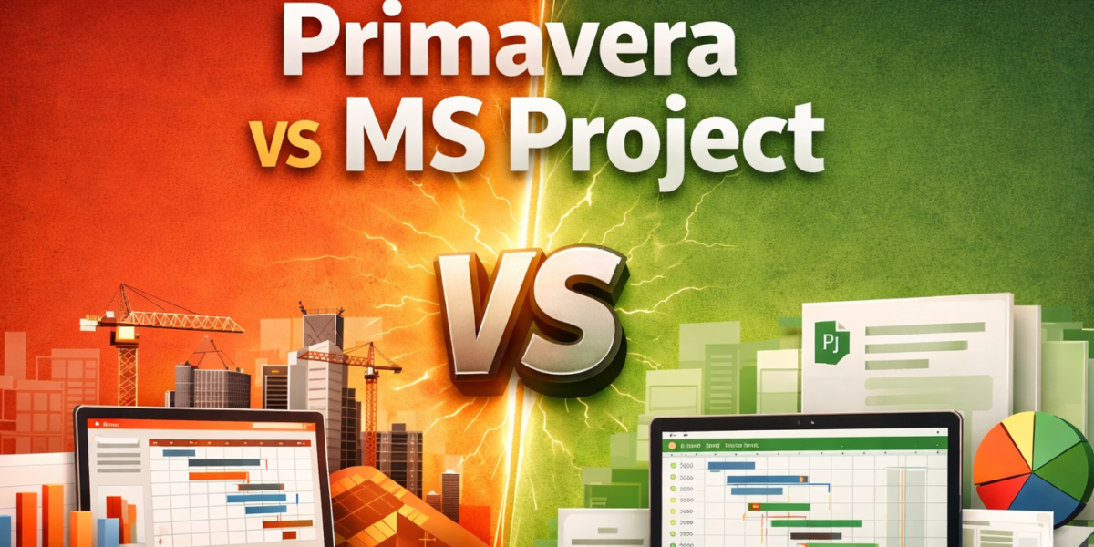 Primavera vs MS Project detailed comparison