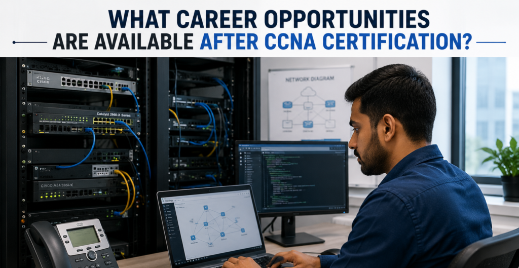 What Career Opportunities Are Available After CCNA Certification?