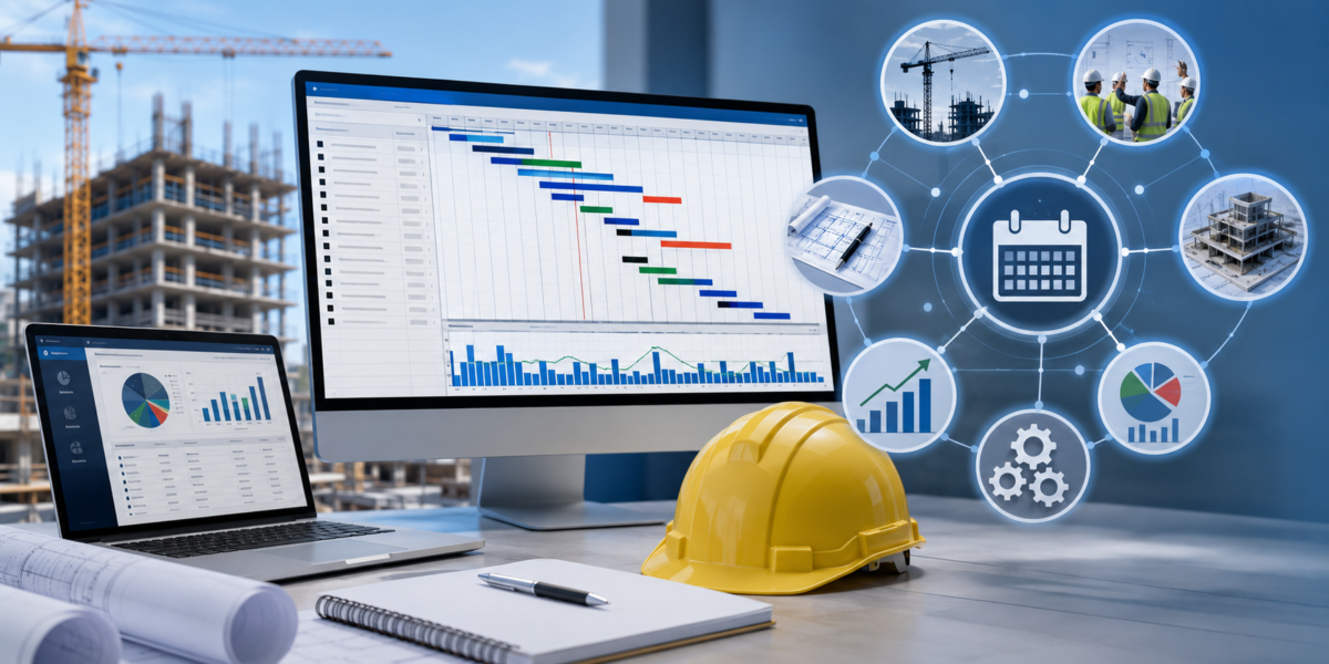 Planning engineer using Primavera P6 software to manage project schedules, timelines, resources, and cost reports.